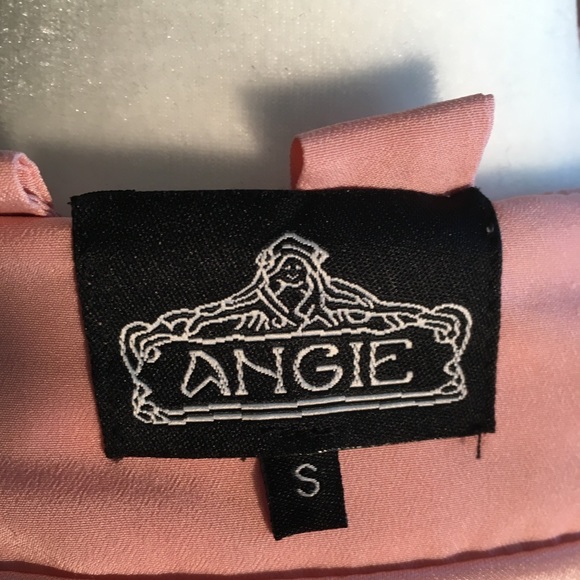 Angie Ruffled Pink Strappy Dress - Picture 5 of 5